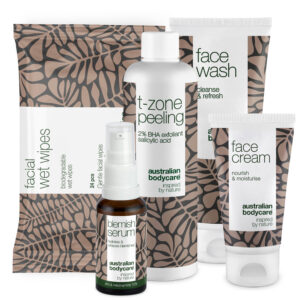 BHA T-Zone Peeling Pakken â Modvirker og forebygger fedtet hud i T-zone - Australian Bodycare
