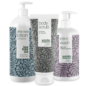Brazilian Wax pakke â 3 produkter til voksbehandling i intimområdet og bikinilinje - Australian Bodycare