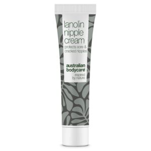 Lanolin Nippelcreme til tørre og ømme brystvorter â Fugtgivende lanolincreme til pleje af tørre brystvorter. Perfekt til amning. - 1 stk - Australian Bodycare