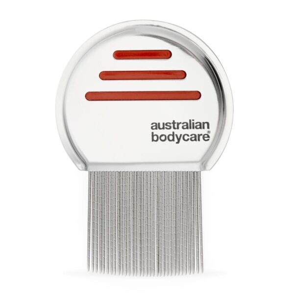 Metal lusekam  -  Fjern effektivt lus og luseæg â Bekæmp lus med en rustfri lusekam! Fjerner skånsomt lus og luseæg fra håret. Perfekt til lusebehandling. - Australian Bodycare