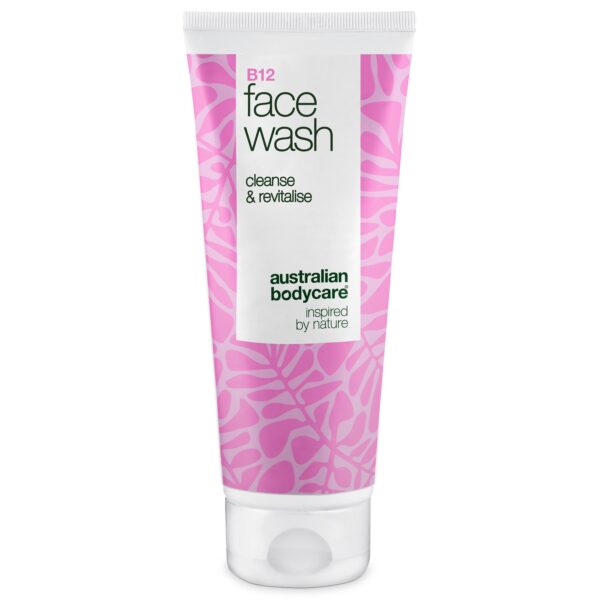 B12 Face Wash  -  Daglig ansigtsrens mod snavs og urenheder â Effektiv B12 ansigtsvask, der fjerner makeup og urenheder. Få en ren og velplejet hud med naturlig glød. - 3 stk. - Australian Bodycare
