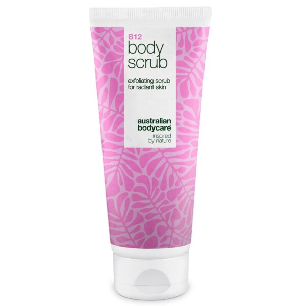 B12 Body Scrub  -  Eksfoliér og fugt for en blød, strålende hud â Få en fornyet hud med B12 Body Scrub. Eksfolierer og fugter, så huden efterlades blød, glat og strålende. - 3 stk. - Australian Bodycare