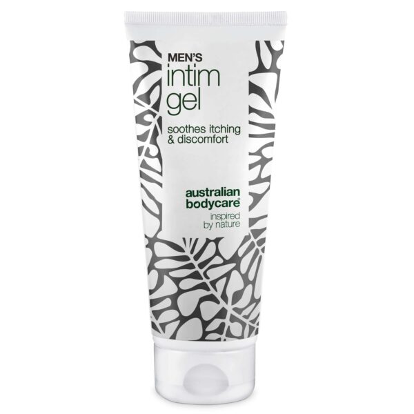 Menâs Intimate Gel  -  Mod kløe og irritation i intimområdet â Slip for kløe og ubehag med Menâs Intimate Gel. Holder huden frisk og velplejet med en hurtigt absorberende, ikke-fedtet formel - 1 stk. - Australian Bodycare