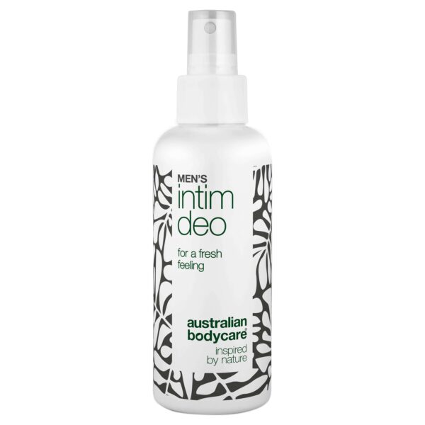 Intim Deo til mænd mod sved, lugt og ubehag i skridtet â Intim Deo til mænd mod sved, lugt og kløe. Giver friskhed og komfort hele dagen  -  ideel til daglig brug. - 1 stk. - Australian Bodycare