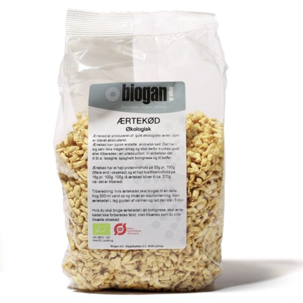 biogan - Økologisk ærtekød - biogan