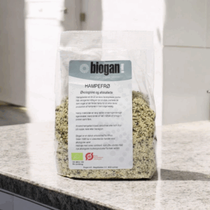 biogan - Økologisk afskallede hampefrø - biogan