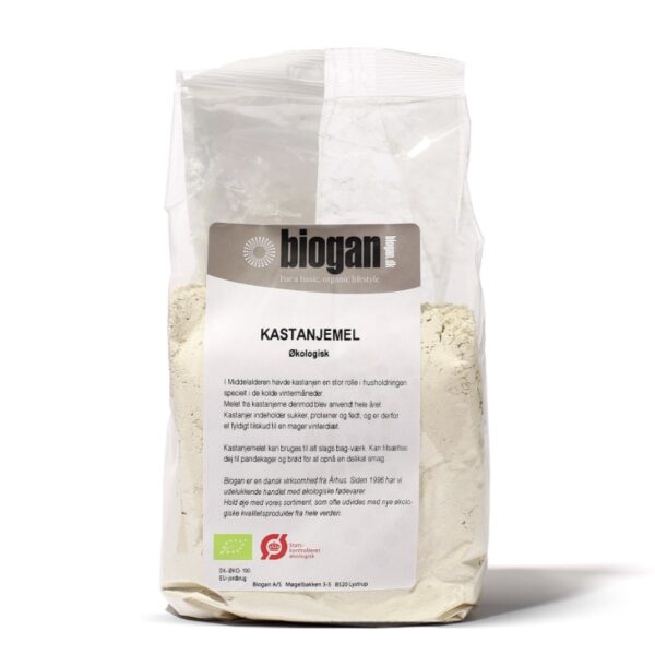 biogan - Økologisk kastanjemel - biogan