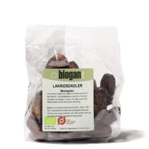 biogan - Økologiske lakridsdadler - biogan