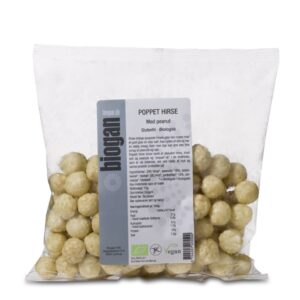 biogan- Økologisk poppet hirse - peanut - biogan