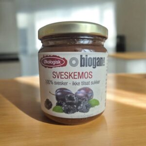 biogan - Økologisk sveskemos - biogan