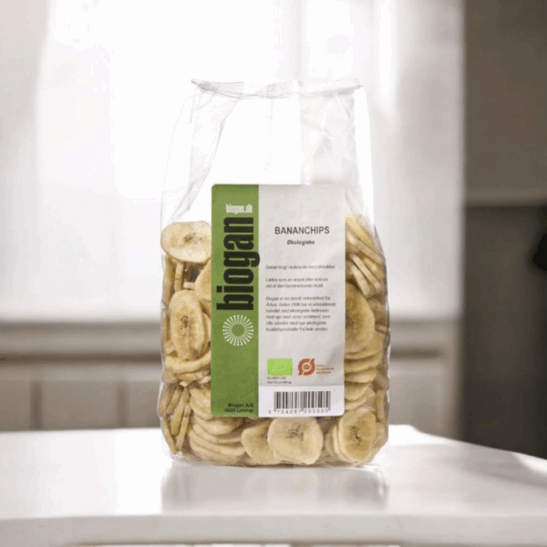 biogan - Økologiske Bananchips - biogan