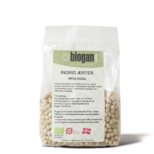 biogan - Økologiske Ingrid ærter - biogan