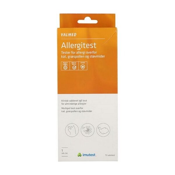 Hjemmetest - Valmed Allergitest - hjemmetest