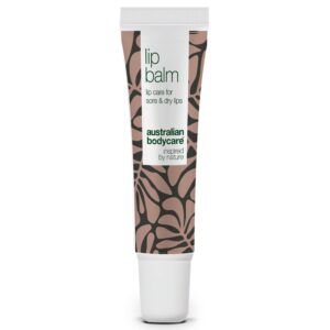 Læbepomade til pleje af tørre læber â Lip balm med Tea Tree Oil til tørre læber og pleje ved forkølelsessår - 1 stk. - Australian Bodycare