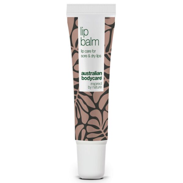 Læbepomade til pleje af tørre læber â Lip balm med Tea Tree Oil til tørre læber og pleje ved forkølelsessår - 6 stk. - Australian Bodycare