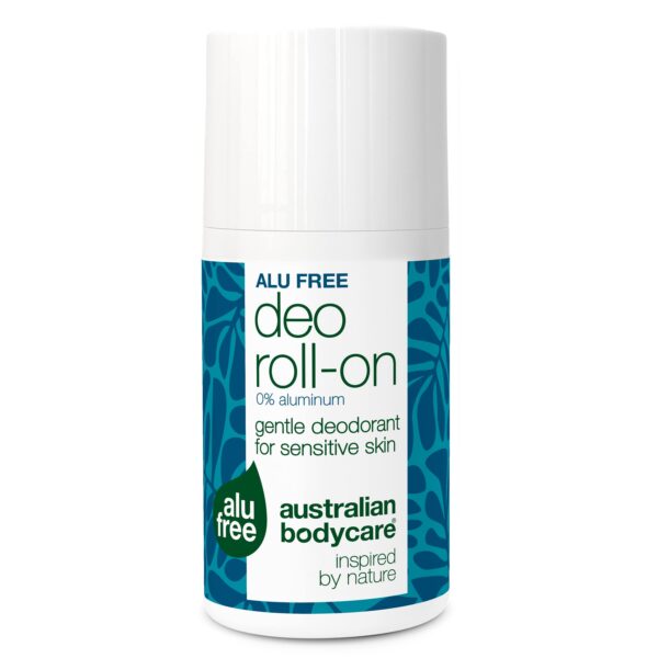 Naturlig roll-on deodorant uden aluminium mod svedlugt â Aluminiumsfri deodorant der effektivt modvirker svedlugt  -  uden irritation. Naturlig og mild til selv sart hud. - 1 stk. - Australian Bodycare