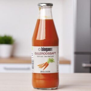 biogan - Økologisk gulerodssaft - biogan