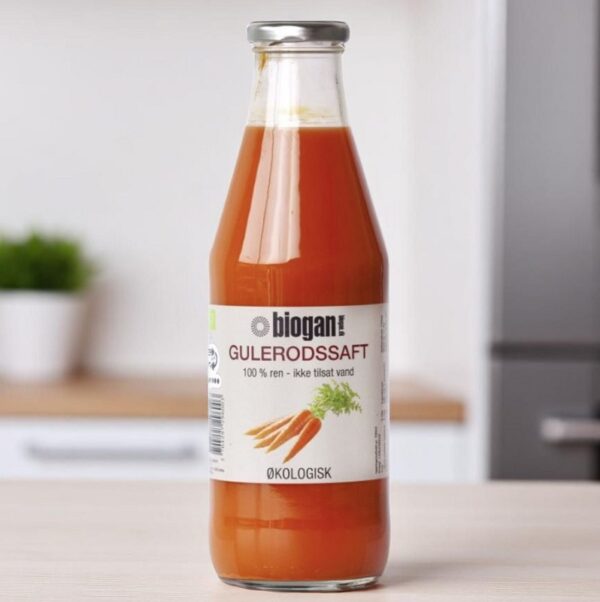 biogan - Økologisk gulerodssaft - biogan