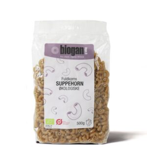 biogan - Økologiske suppehorn fuldkorn - biogan