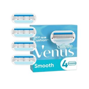 Gillette - Venus Smooth Women Barberblade 4 Pak - gillette