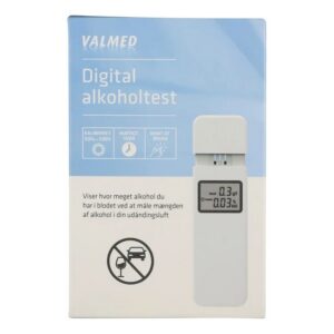 Hjemmetest - Valmed Digital Alkoholtest - hjemmetest