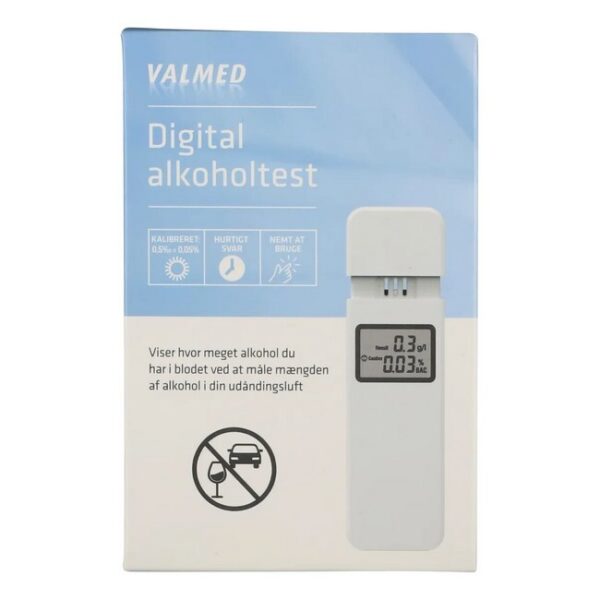 Hjemmetest - Valmed Digital Alkoholtest - hjemmetest