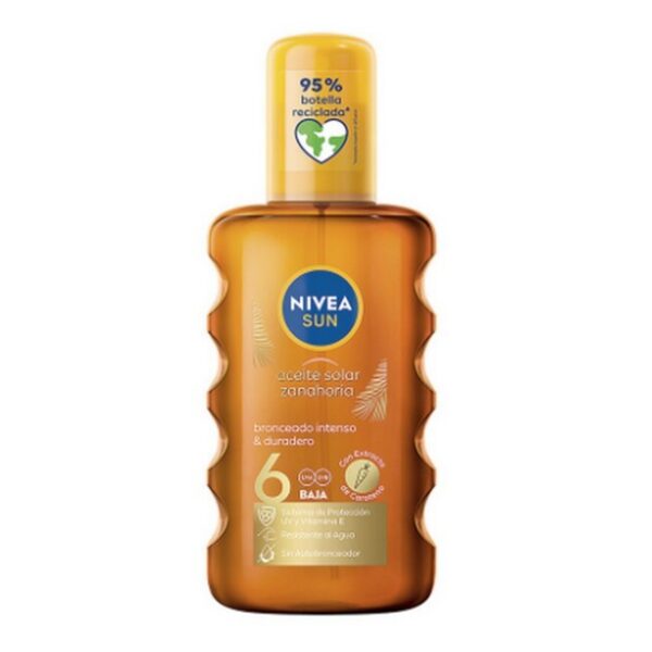 Nivea - Sun Carrot Tanning Oil SPF 6 - 200 ml - nivea