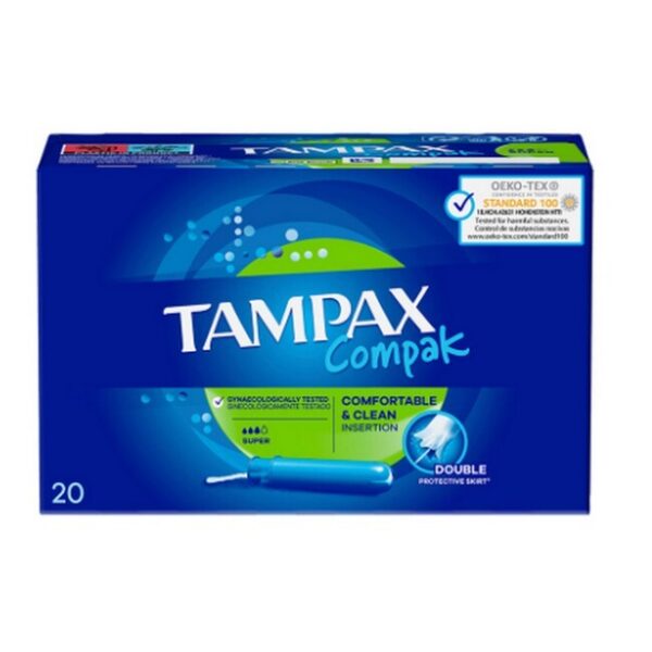 Tampax - Compak Super 20 Stk - tampax