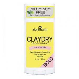 zionhealth - Bio Claydry deodorant - Lemonade - Zionhealth