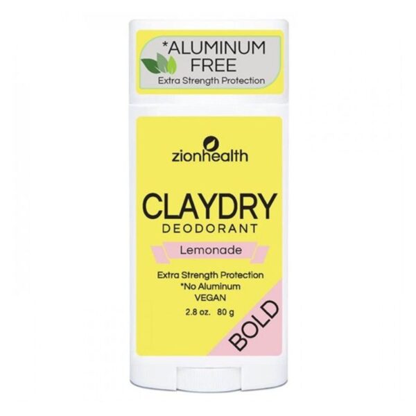 zionhealth - Bio Claydry deodorant - Lemonade - Zionhealth