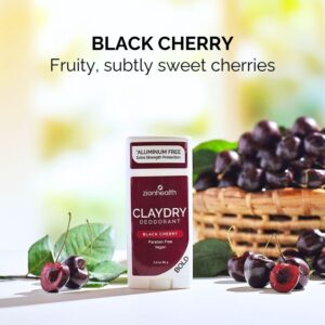 zionhealth - Bio Claydry deodorant - Black Cherry - Zionhealth