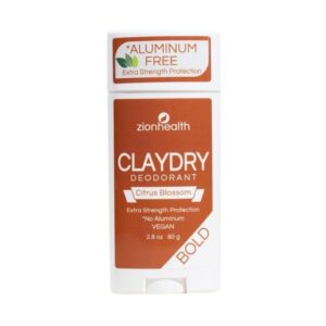 zionhealth - Bio Claydry deodorant - Citrus Blossom - Zionhealth