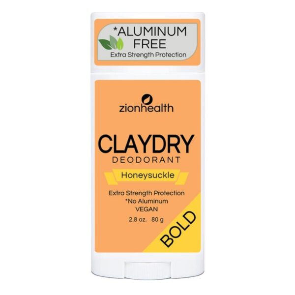 zionhealth - Bio Claydry deodorant - Honeysuckle - Zionhealth