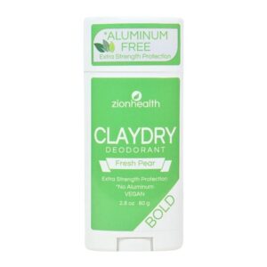 zionhealth - Bio Claydry deodorant - Fresh Pear - Zionhealth