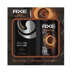 Axe - Dark Temptation Sæt 50 ml Edt & Deodorant Spray 150 ml - axe