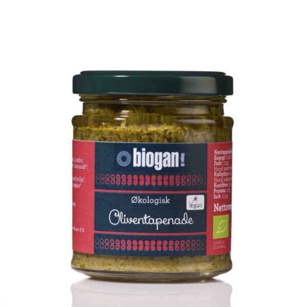 biogan - Økologiske oliventapenade - biogan