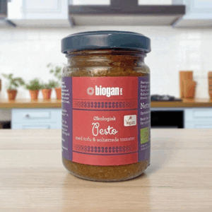 biogan - Økologisk pesto - tofu & soltørrede tomater - biogan