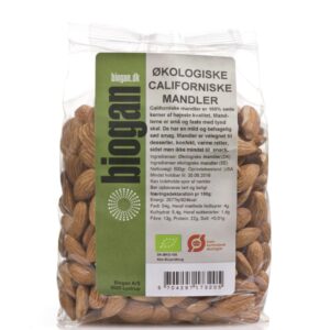 biogan - Økologiske mandler- Californiske - biogan