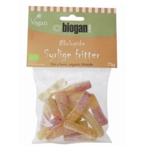 biogan - Økologiske syrlige fritter - vegan - biogan