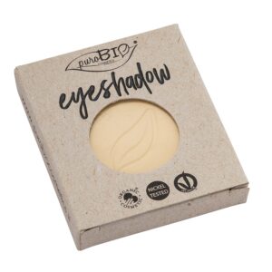puroBIO Cosmetics - Compact Eyeshadow yellow banana 011 - refill - puroBIO Cosmetics
