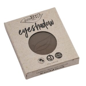 puroBIO Cosmetics - Compact Eyeshadow cold brown 014 - Refill - puroBIO Cosmetics