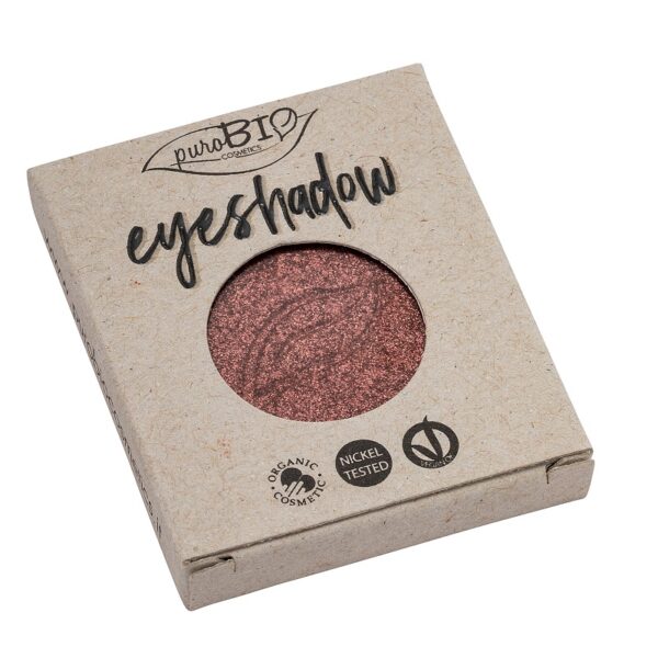 puroBIO Cosmetics - Compact Eyeshadow red copper 021 - Refill - puroBIO Cosmetics
