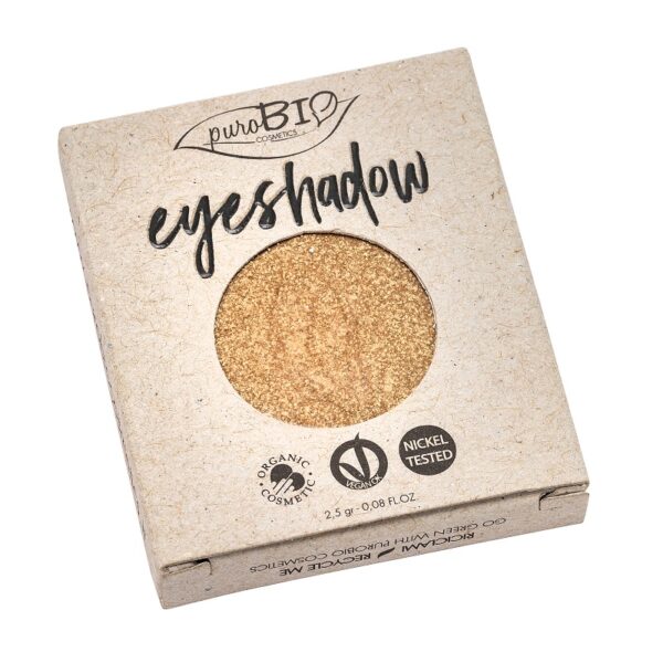 puroBIO Cosmetics - Compact Eyeshadow Gold 024 - Refill - puroBIO Cosmetics