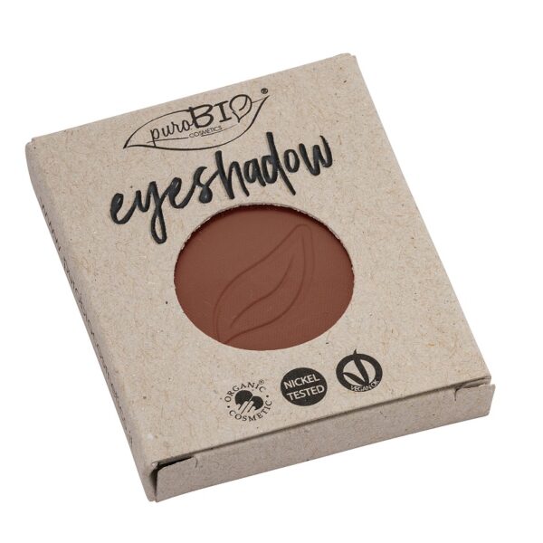 puroBIO Cosmetics - Compact Eyeshadow  warm brown 027 - Refill - puroBIO Cosmetics