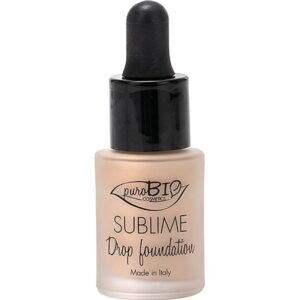 puroBIO Cosmetics -  Sublime drop foundation spf10 -  01 - puroBIO Cosmetics