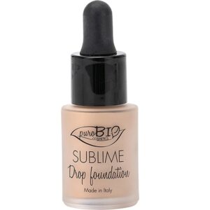 puroBIO Cosmetics -  Sublime drop foundation spf10 -  02 - puroBIO Cosmetics