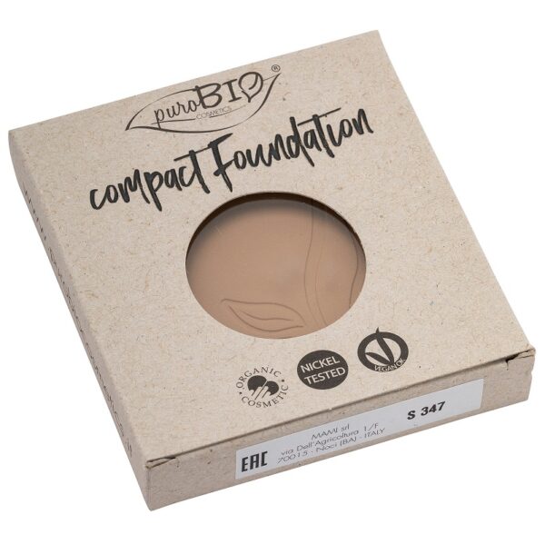 puroBIO Cosmetics -  Compact Foundation 03 - refill - puroBIO Cosmetics
