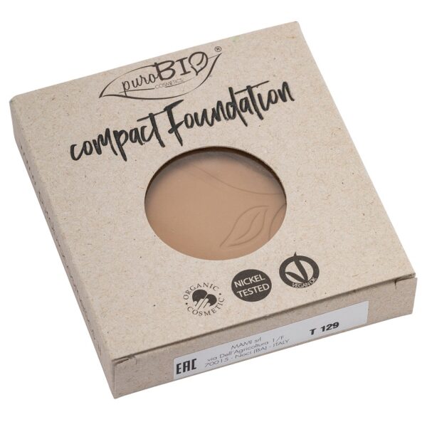 puroBIO Cosmetics -  Compact Foundation 04 - refill - puroBIO Cosmetics