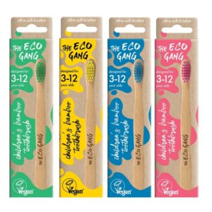THE ECO GANG - Bambus Tandbørster Børn - Ultra Soft - THE ECO GANG
