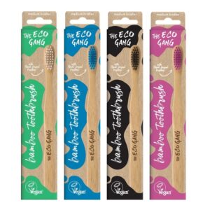 THE ECO GANG - Bambus Tandbørster - Medium - THE ECO GANG